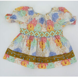 Matilda Jane Hello Lovely Bouquet Peasant Top Girls 4